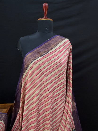Silkcotton Penkalamkari Saree