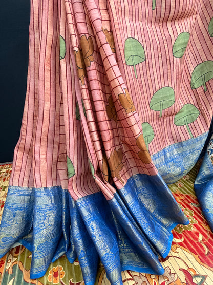 Silkcotton Penkalamkari Saree