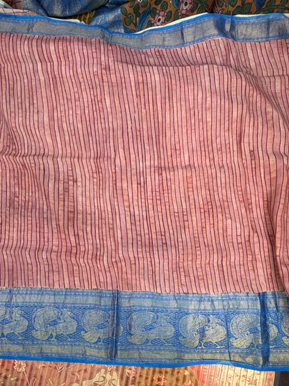 Silkcotton Penkalamkari Saree