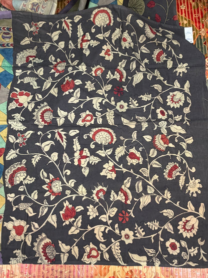 Silkcotton Penkalamkari Saree