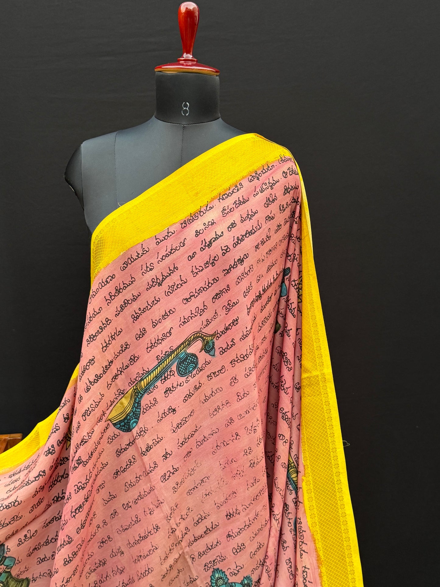 Silkcotton Penkalamkari Saree