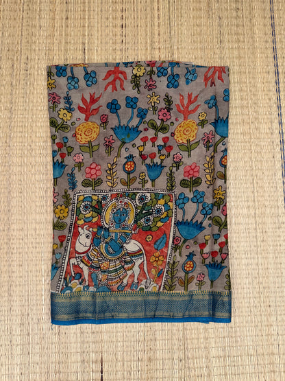 Penkalamkari Pure silkcotton blouse materials