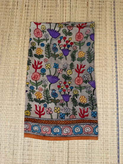 Penkalamkari Pure silkcotton blouse materials