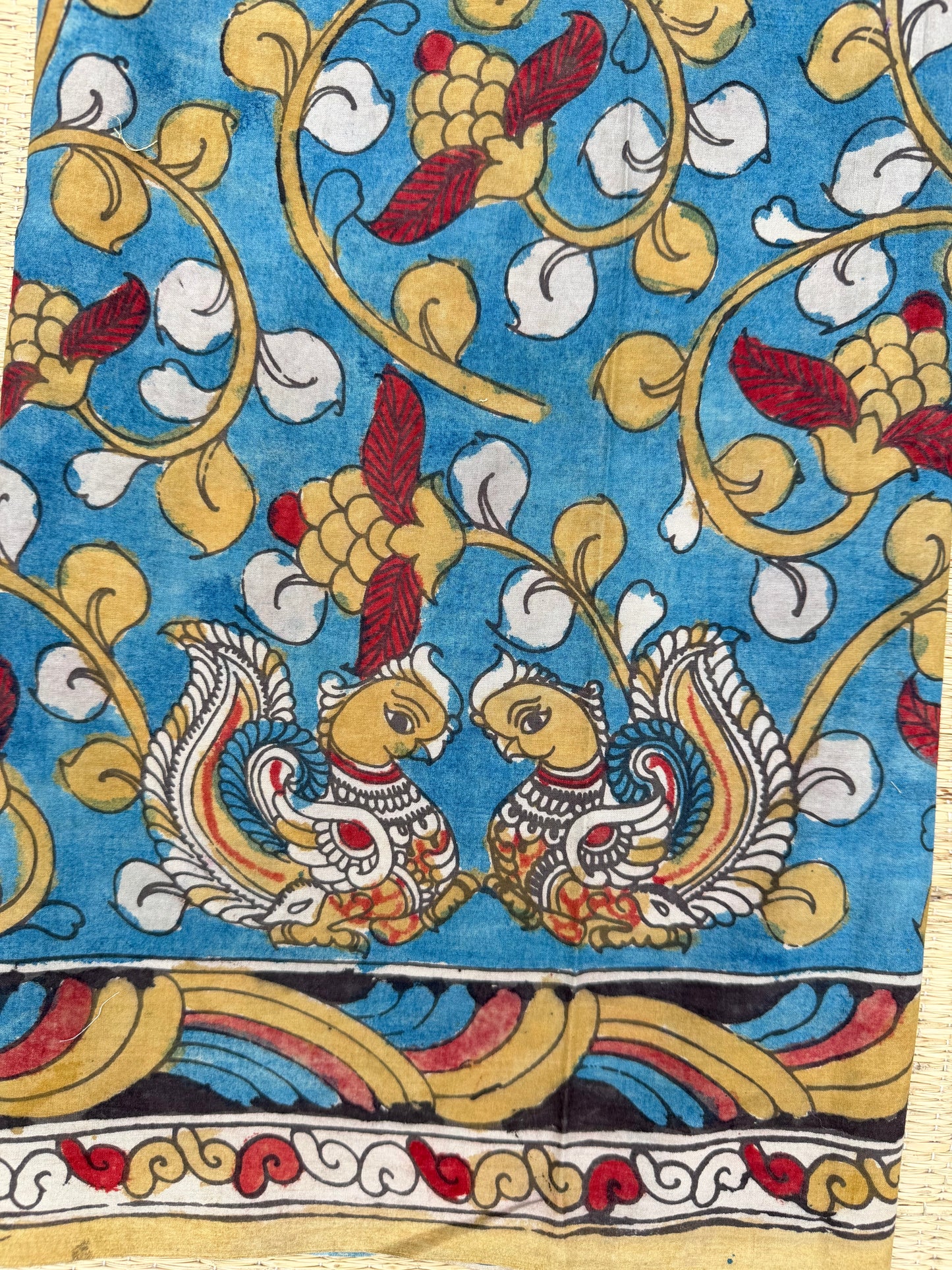 Penkalamkari Pure cotton blouse materials