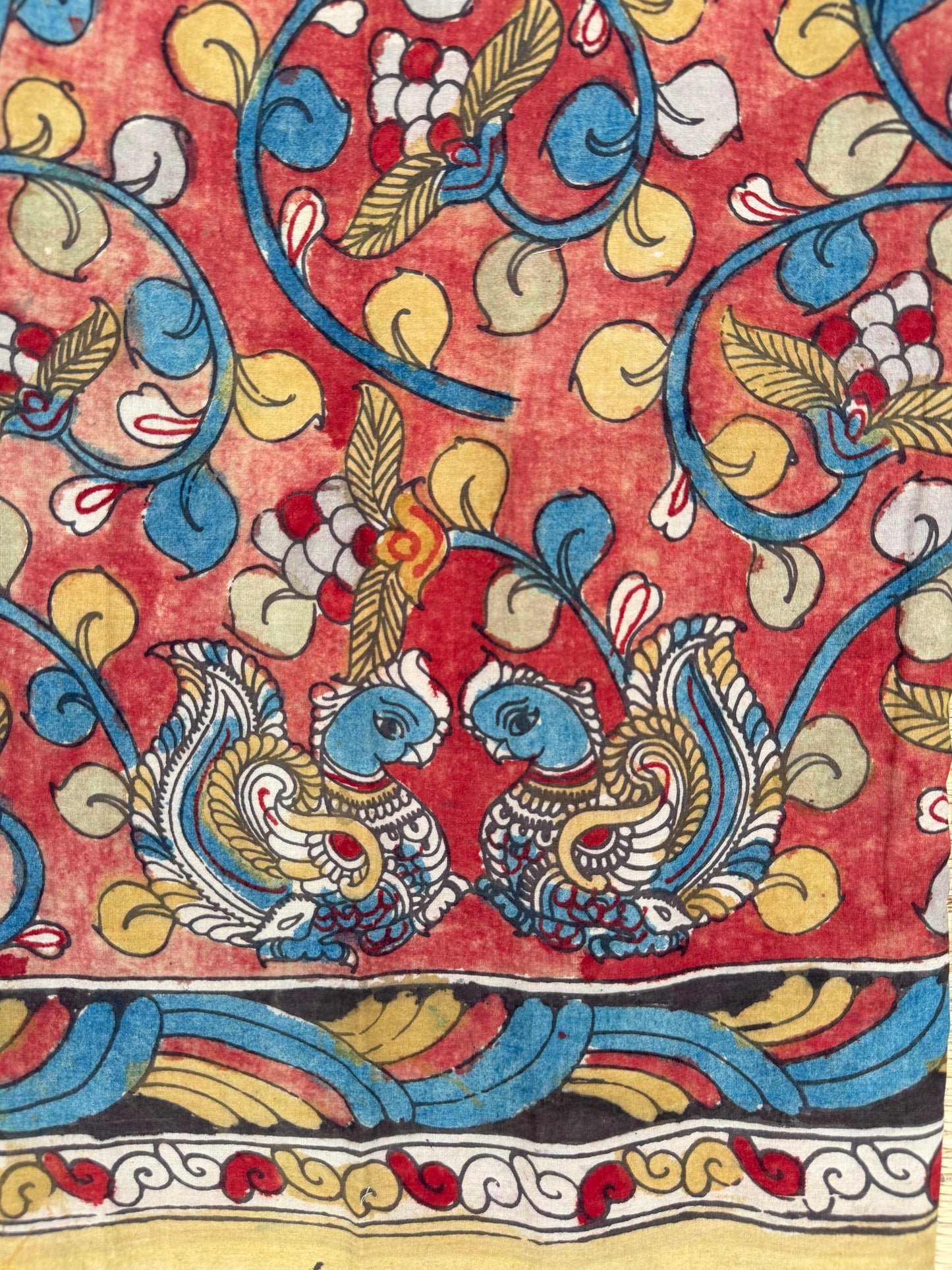 Penkalamkari Pure cotton blouse materials