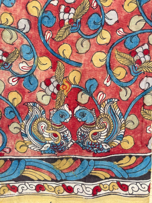 Penkalamkari Pure cotton blouse materials