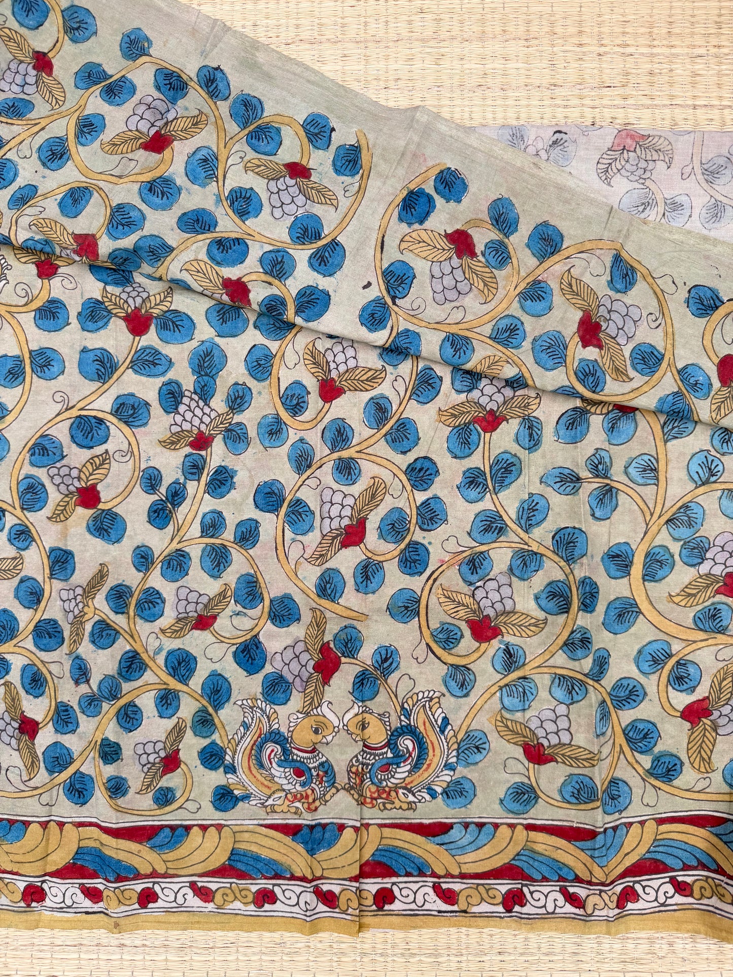 Penkalamkari Pure cotton blouse materials
