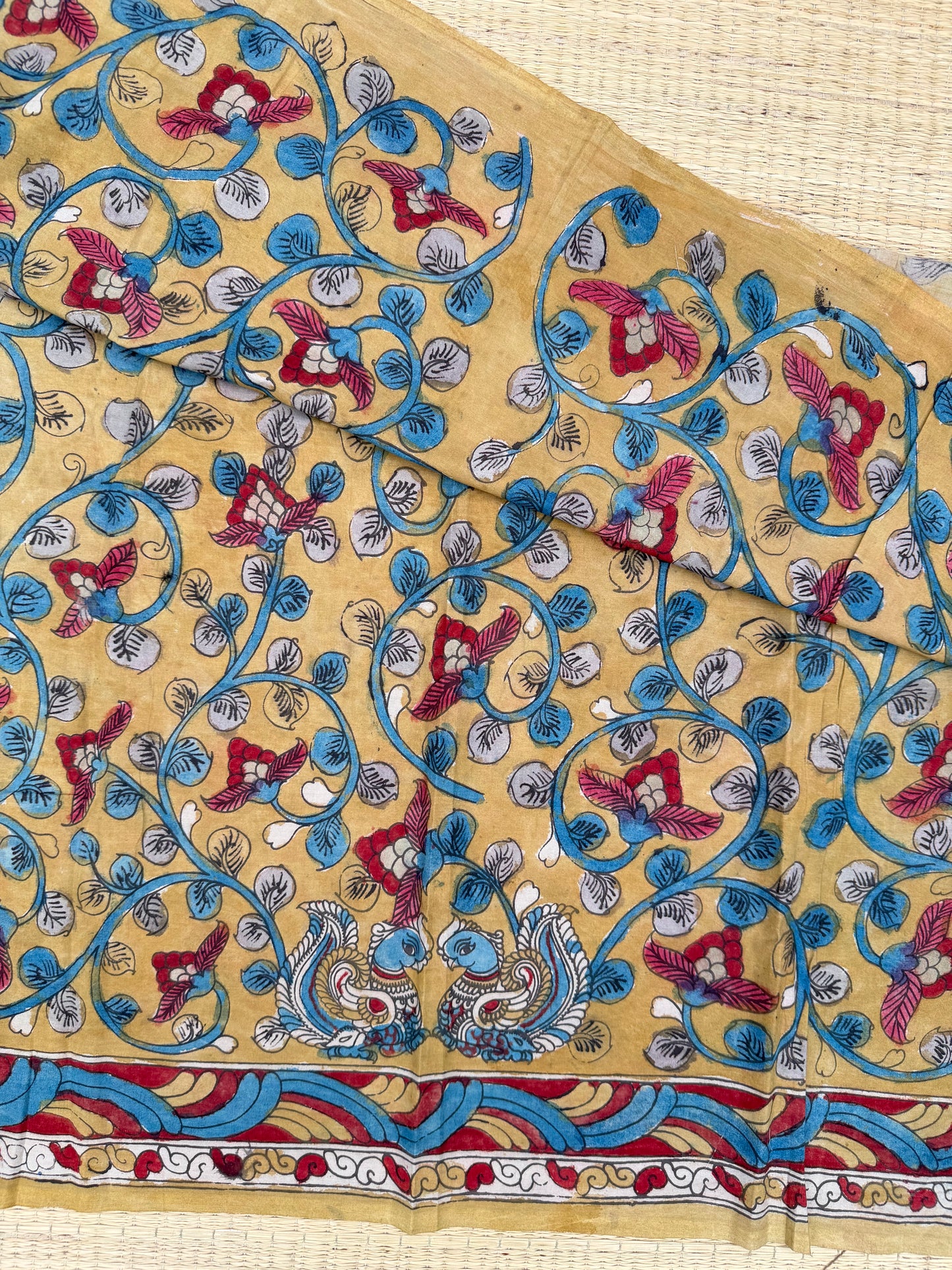Penkalamkari Pure cotton blouse materials