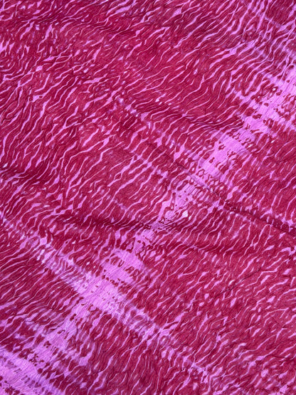 Pure silk Tussar Georgette Benaras Sarees
