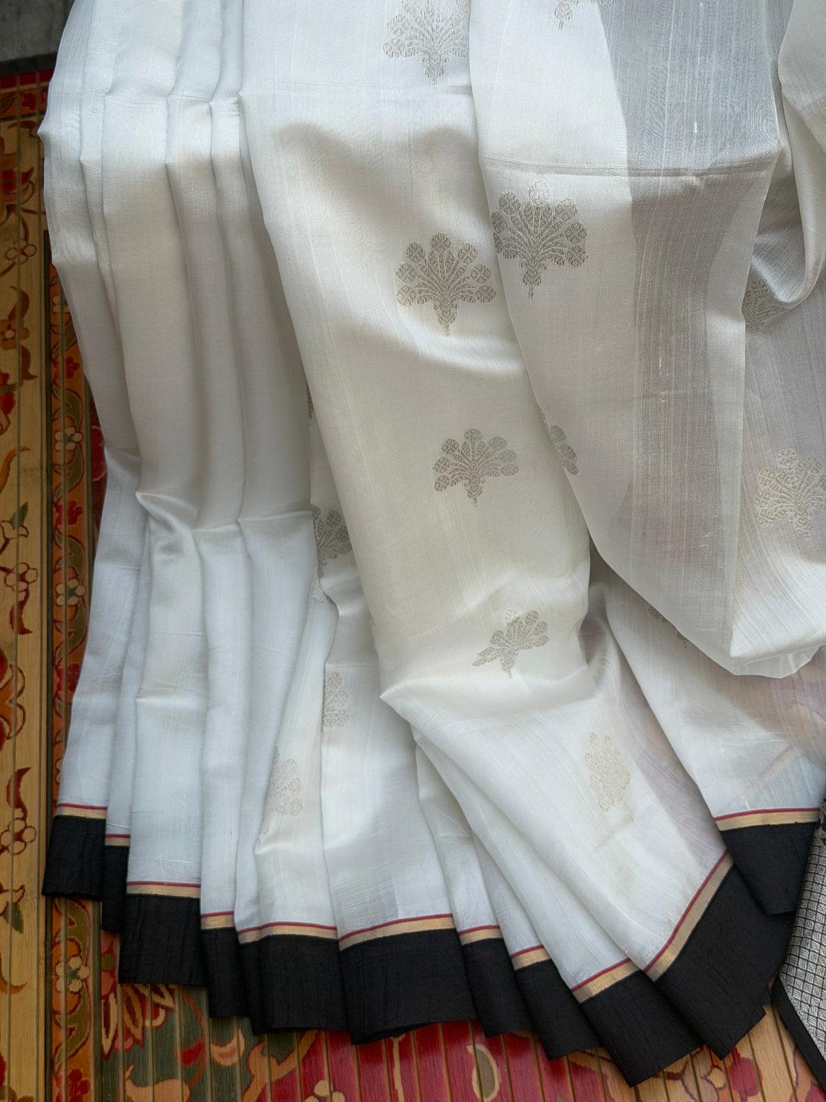 Fusion of Chanderi Silk Saree