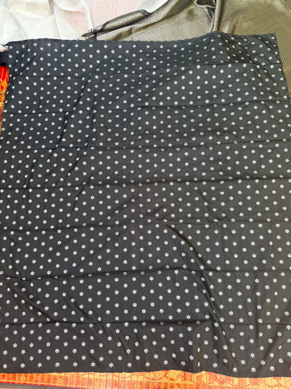 Fusion of Chanderi Silk Saree