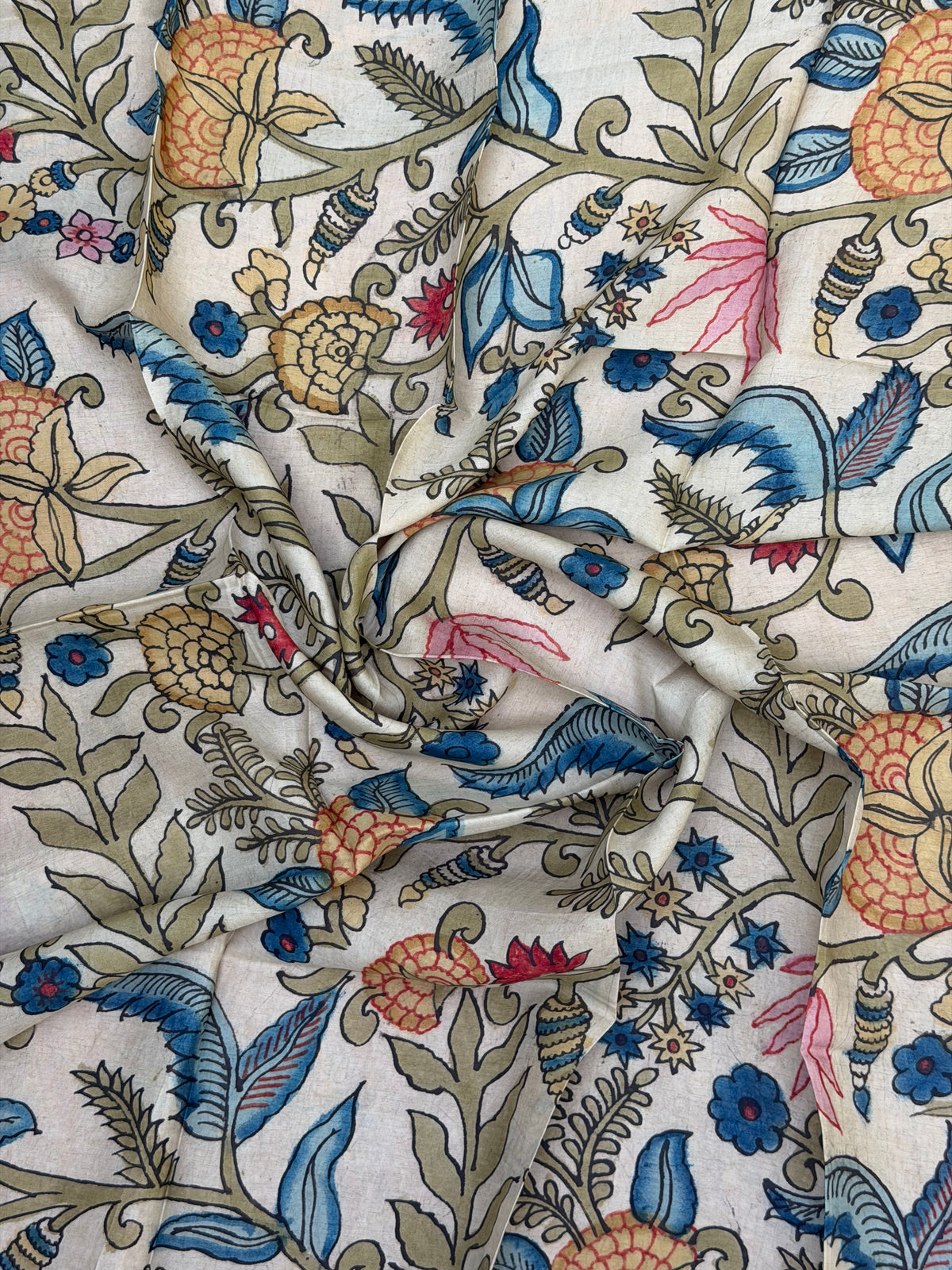 Fusion of Chanderi Silk Saree