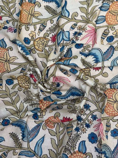 Fusion of Chanderi Silk Saree