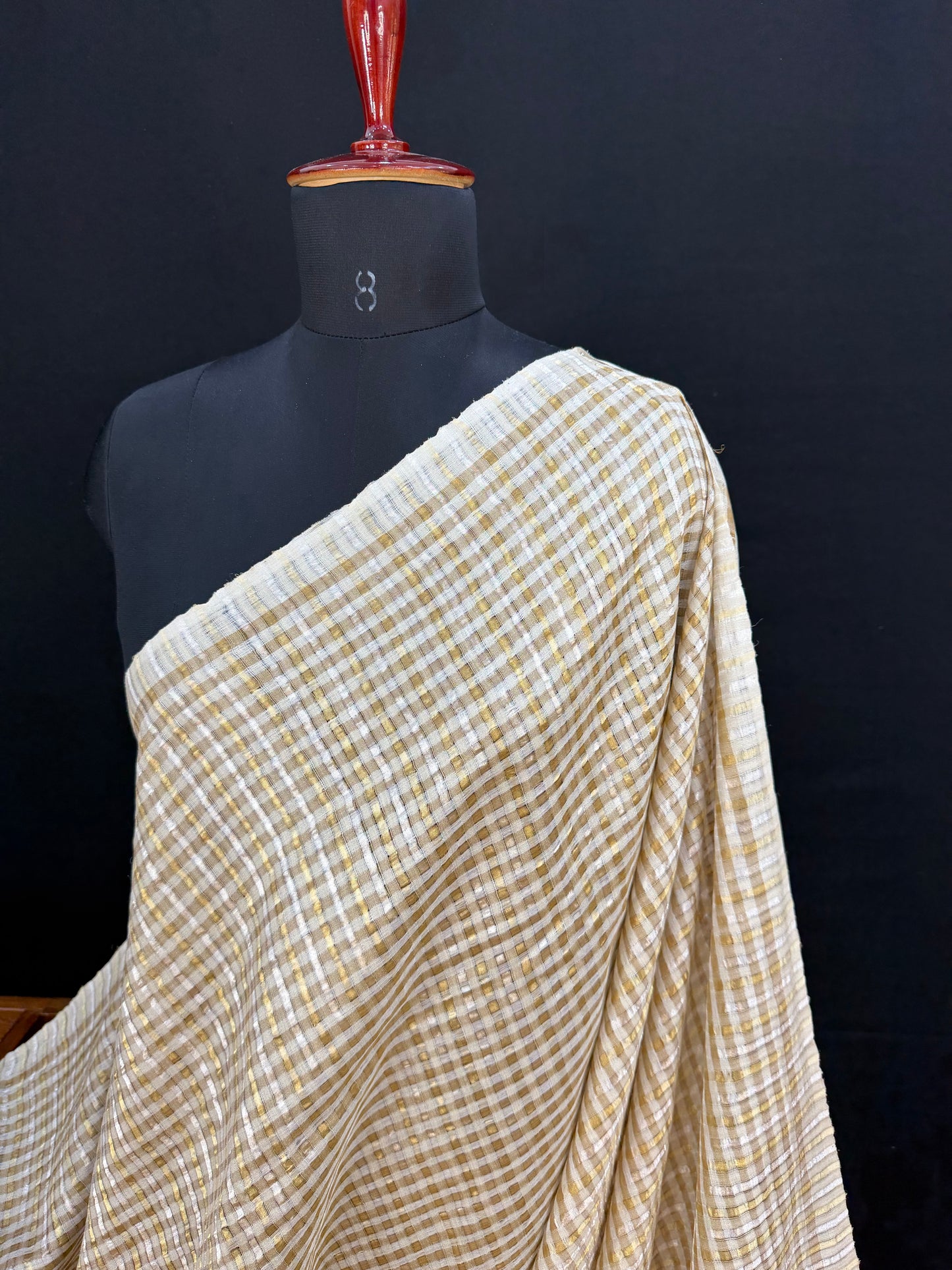 Pure Muga Tussar silk sarees