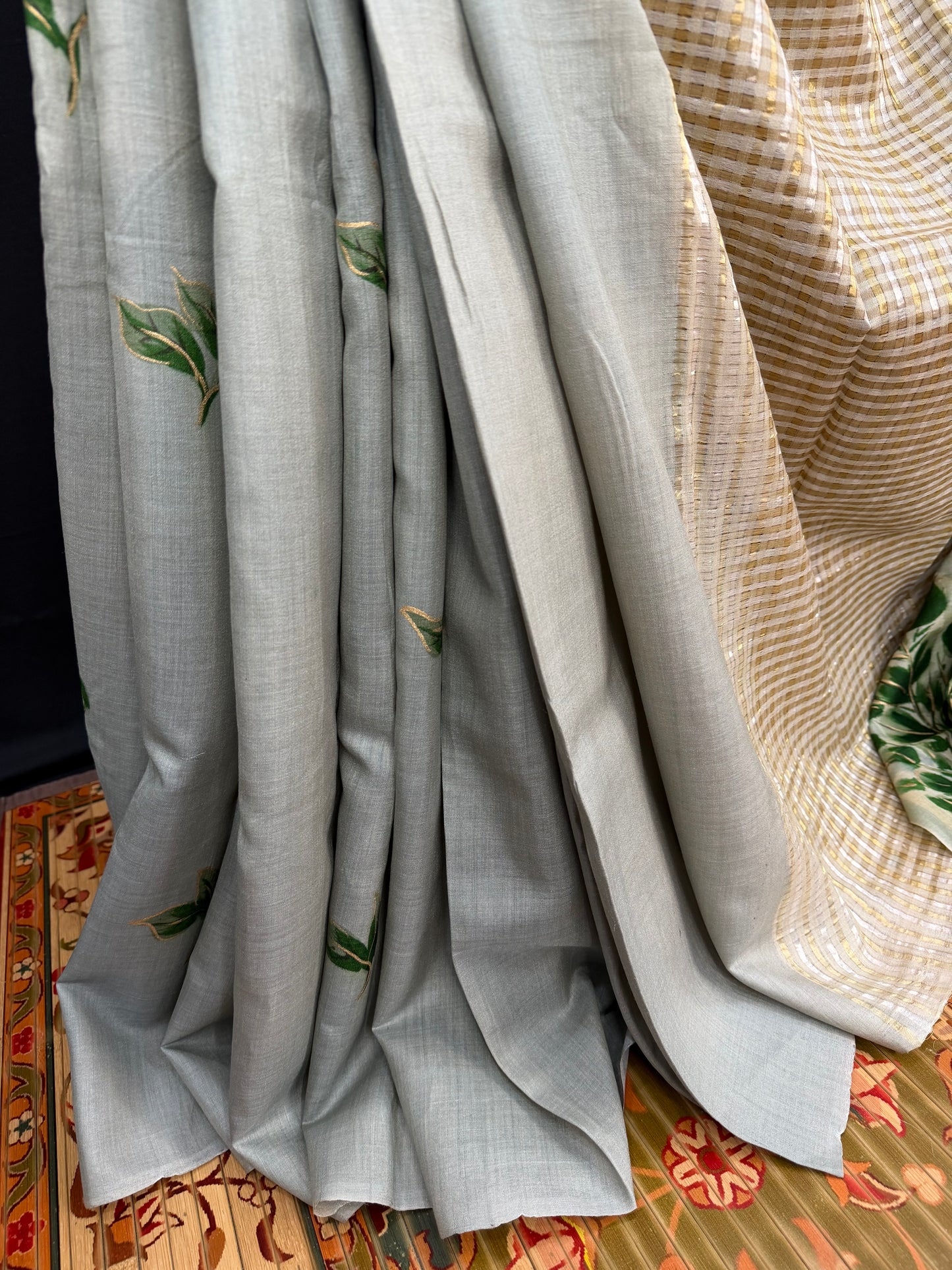 Pure Muga Tussar silk sarees