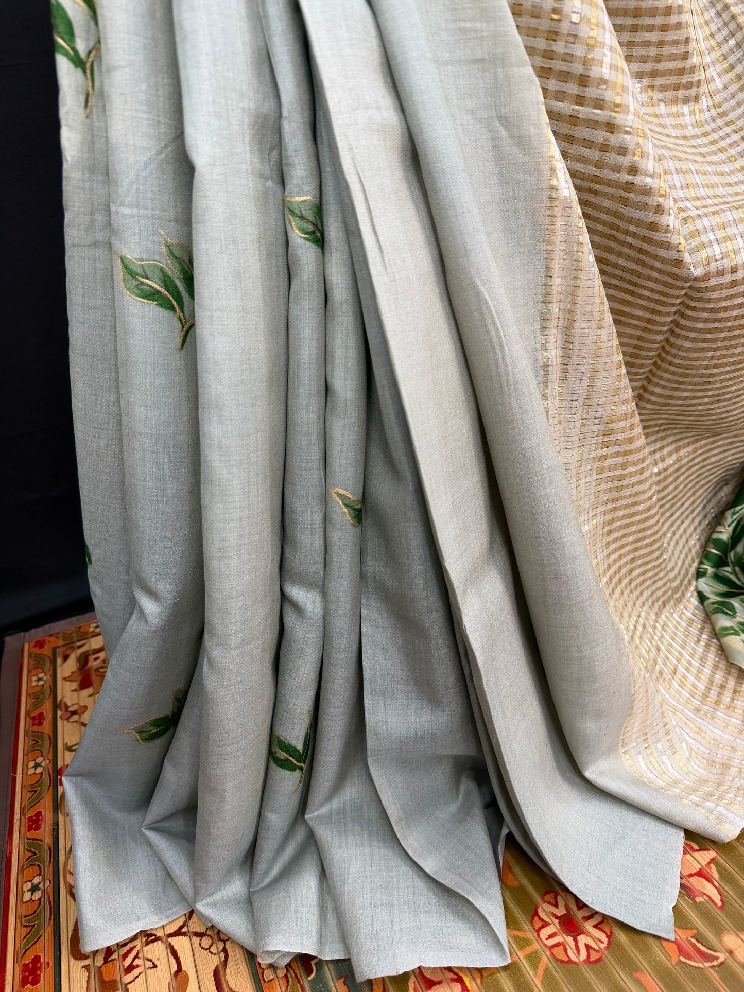 Pure Muga Tussar silk sarees