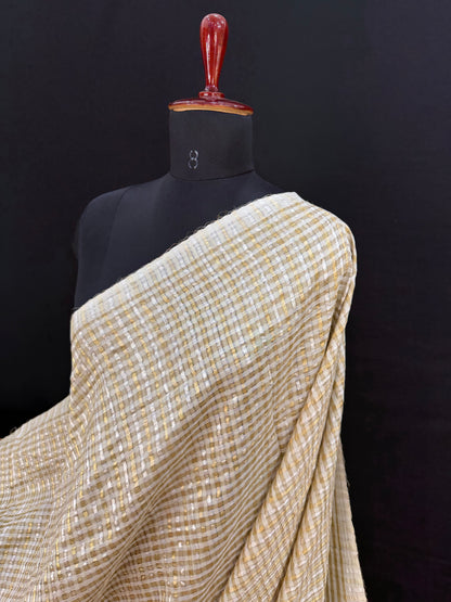 Pure Muga Tussar silk sarees