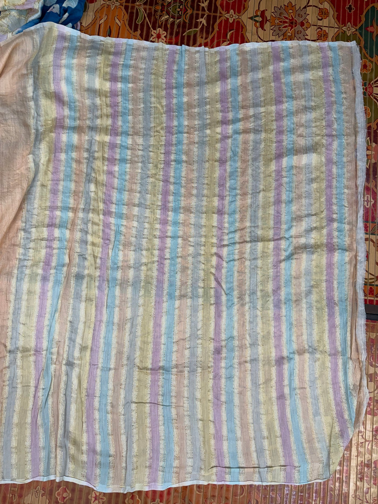 Pure Silk munga with hand stitched shibori Sarees