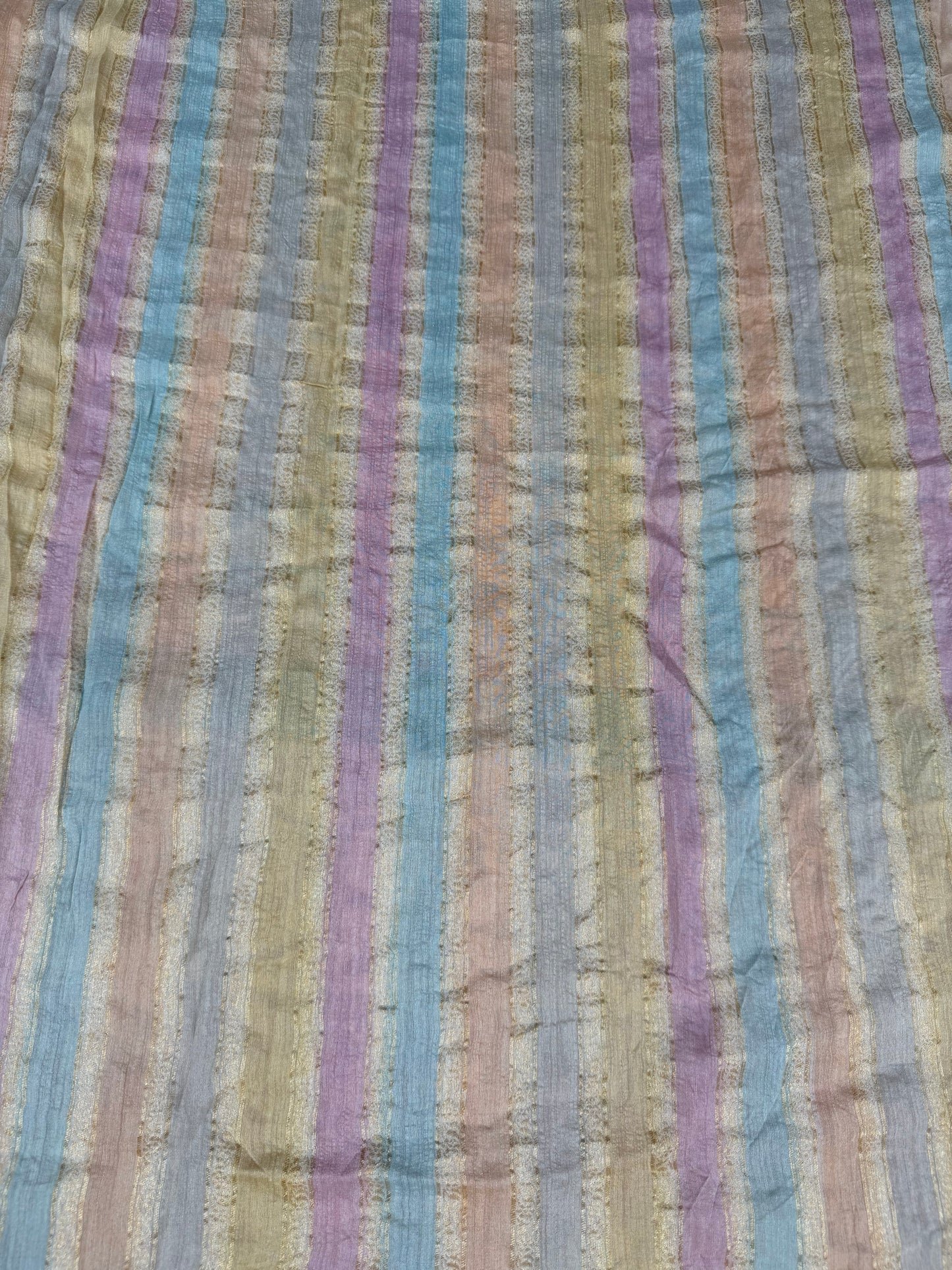 Pure Silk munga with hand stitched shibori Sarees