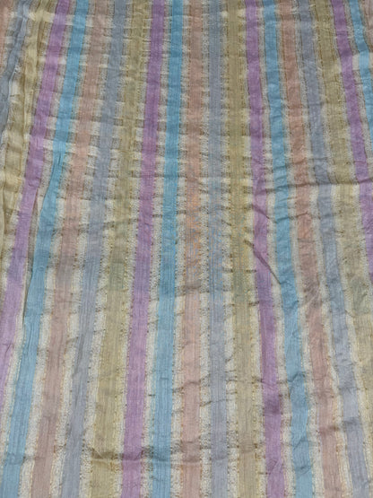 Pure Silk munga with hand stitched shibori Sarees