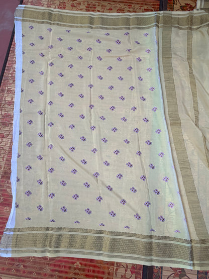 Pure crepe digital print saree
