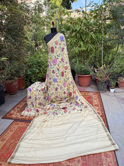 Pure crepe digital print saree