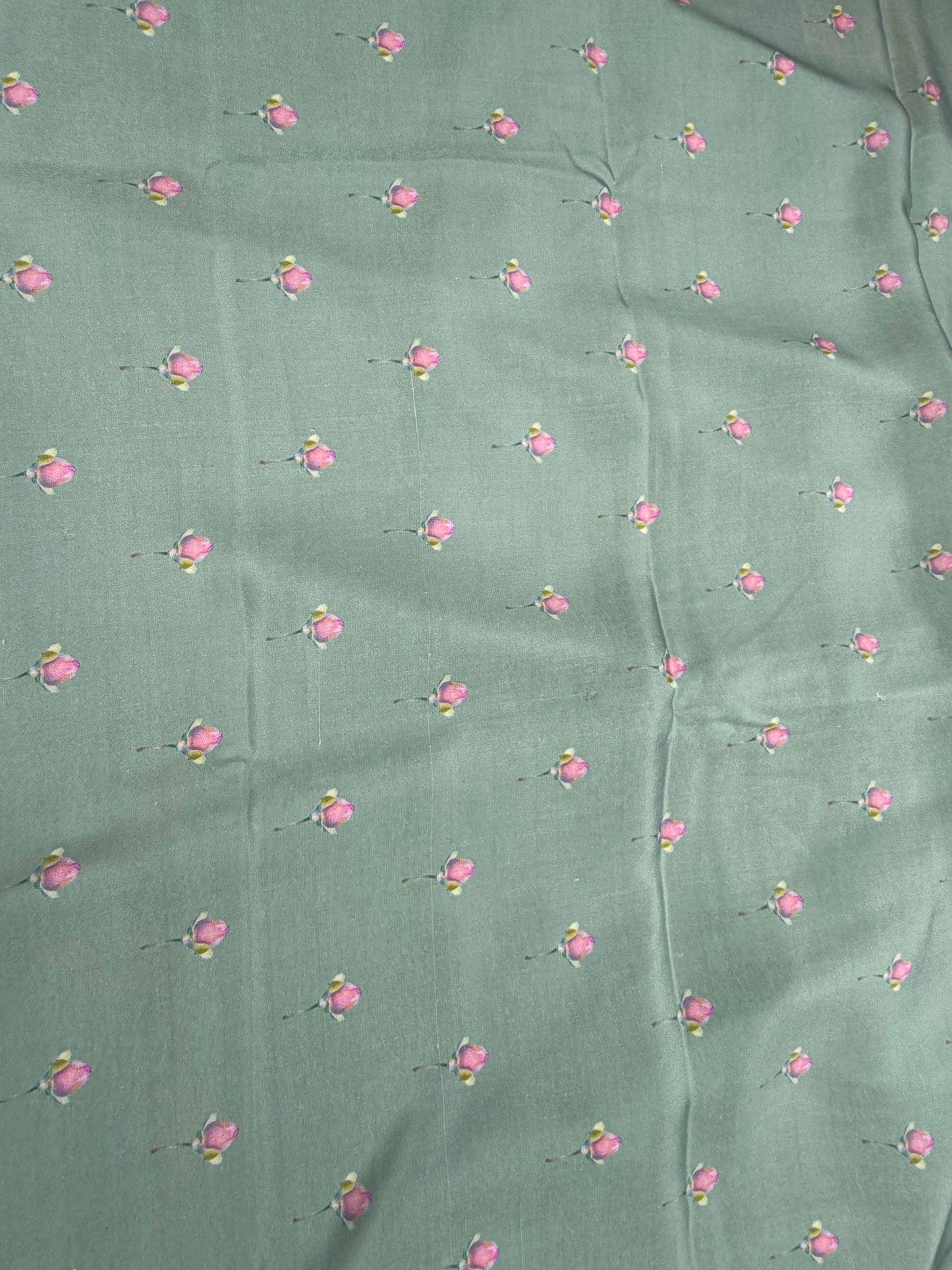 Pure crepe digital print saree