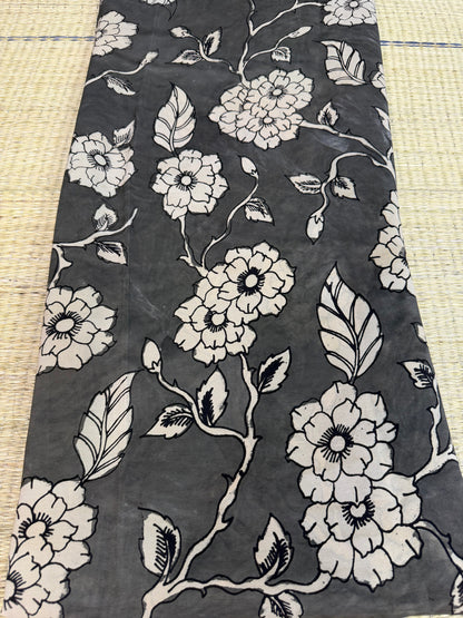 Pure crepe penkalamkari yardage