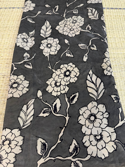 Pure crepe penkalamkari yardage