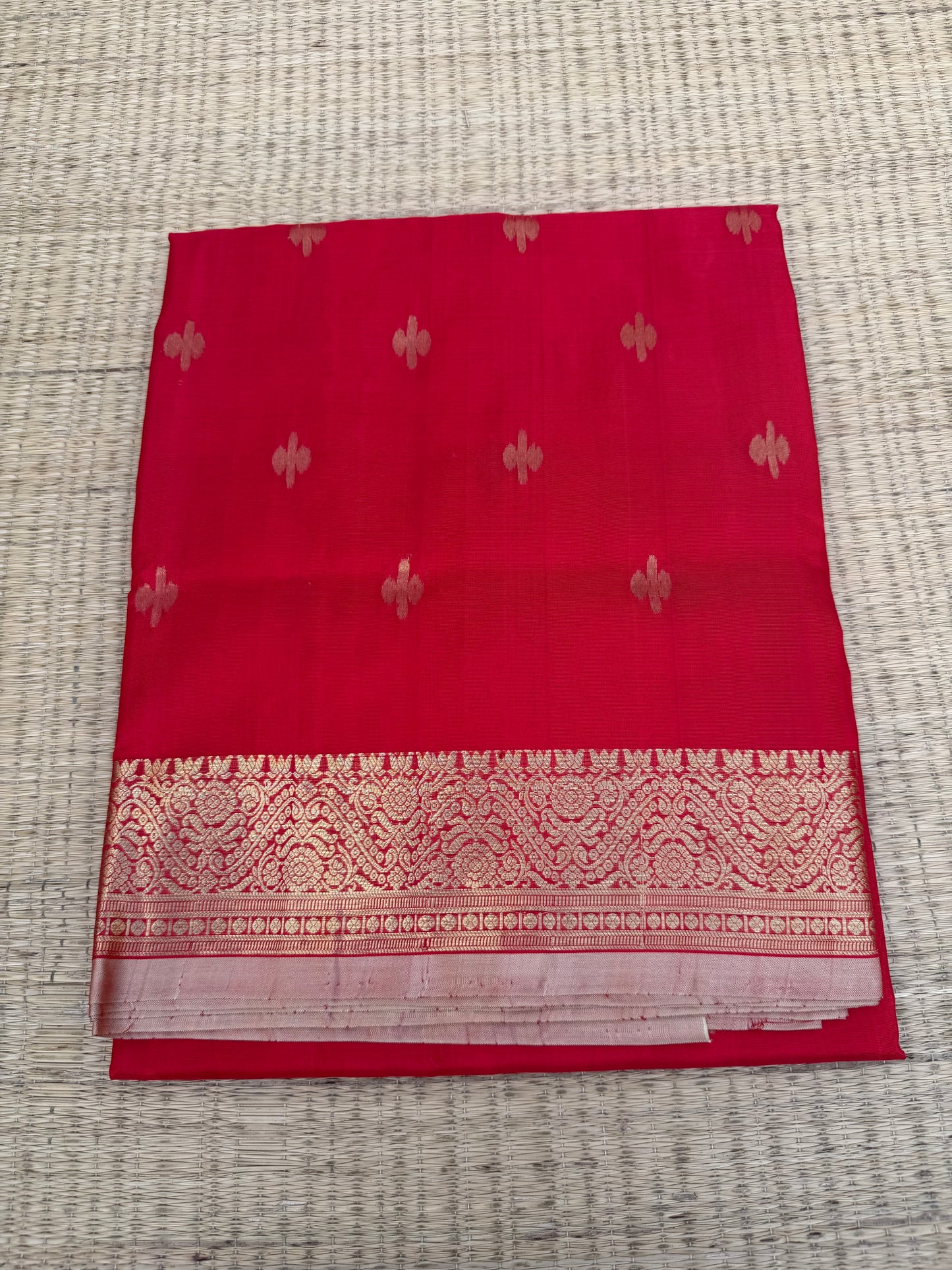 Venkatagiri pure silk jamdani saree