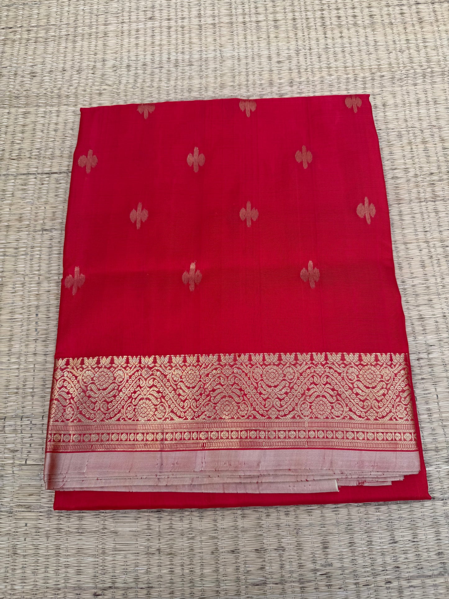 Venkatagiri pure silk jamdani saree