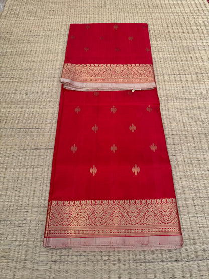 Venkatagiri pure silk jamdani saree