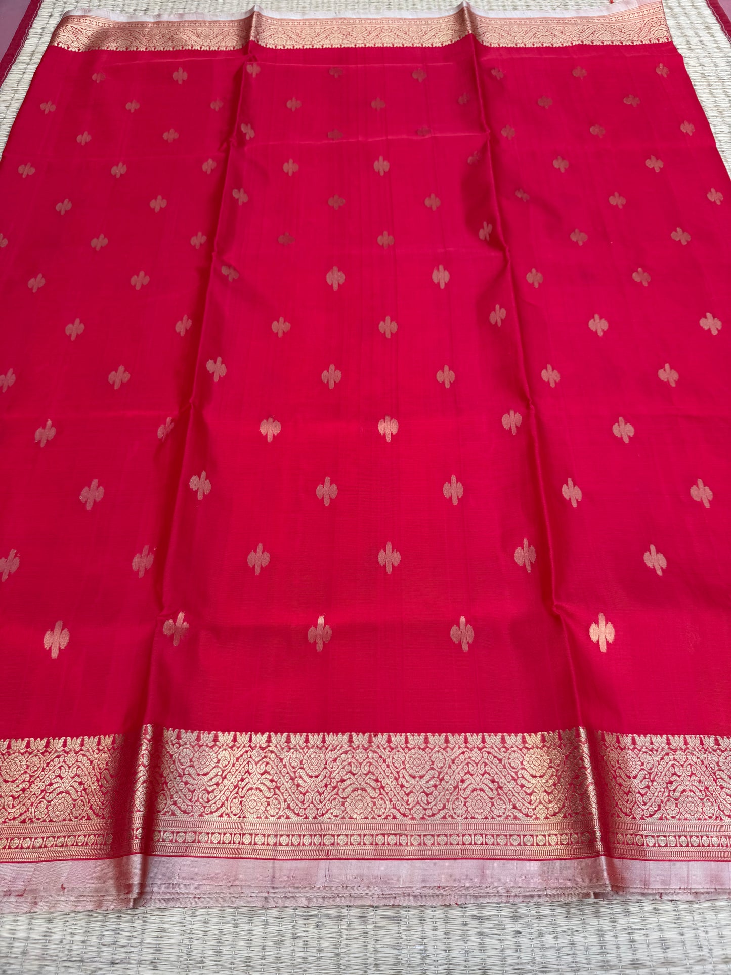 Venkatagiri pure silk jamdani saree