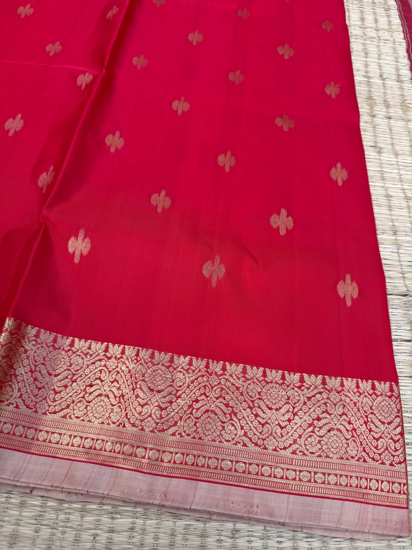 Venkatagiri pure silk jamdani saree