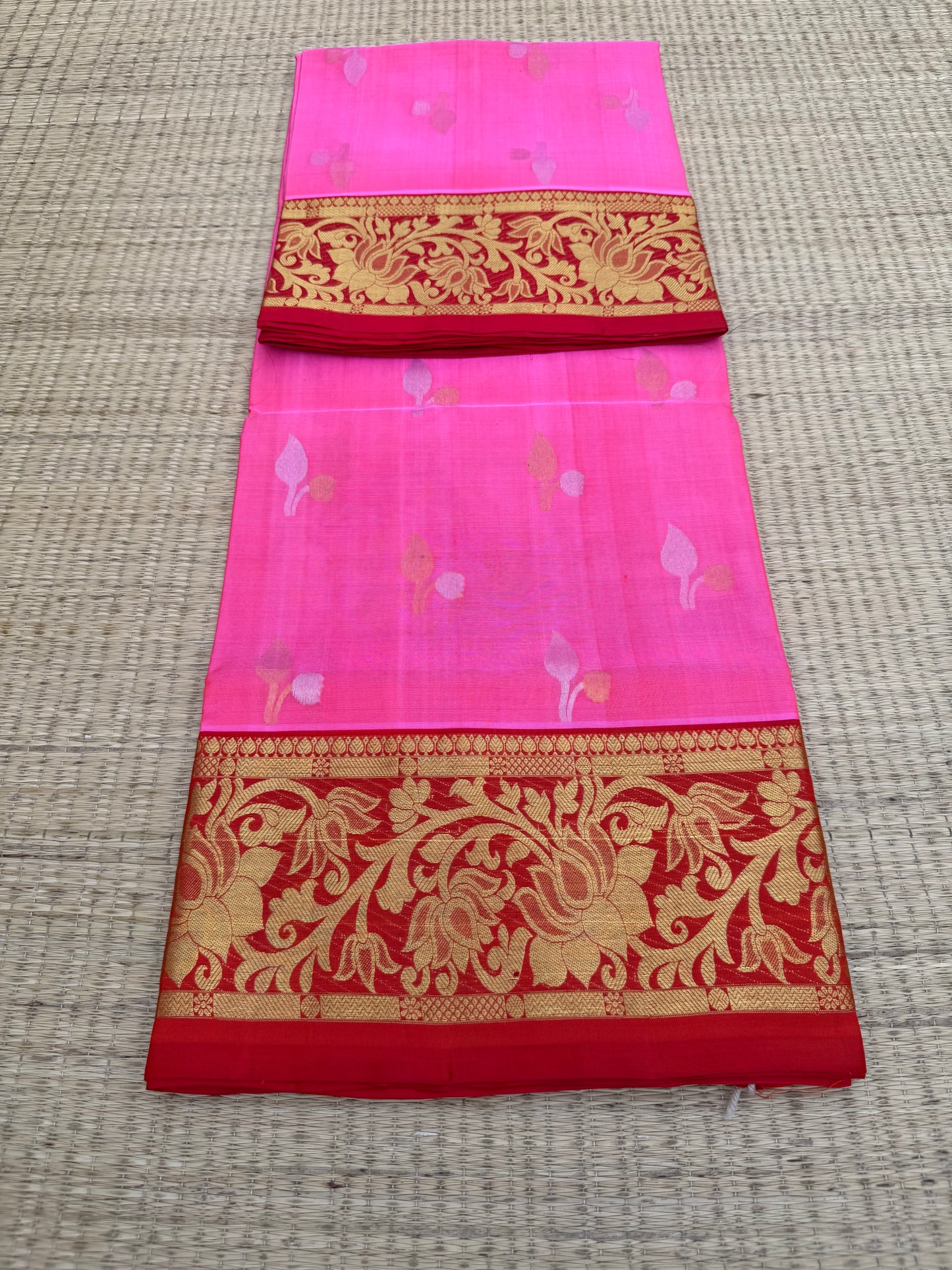 Vekatagiri pure silk jamdani saree