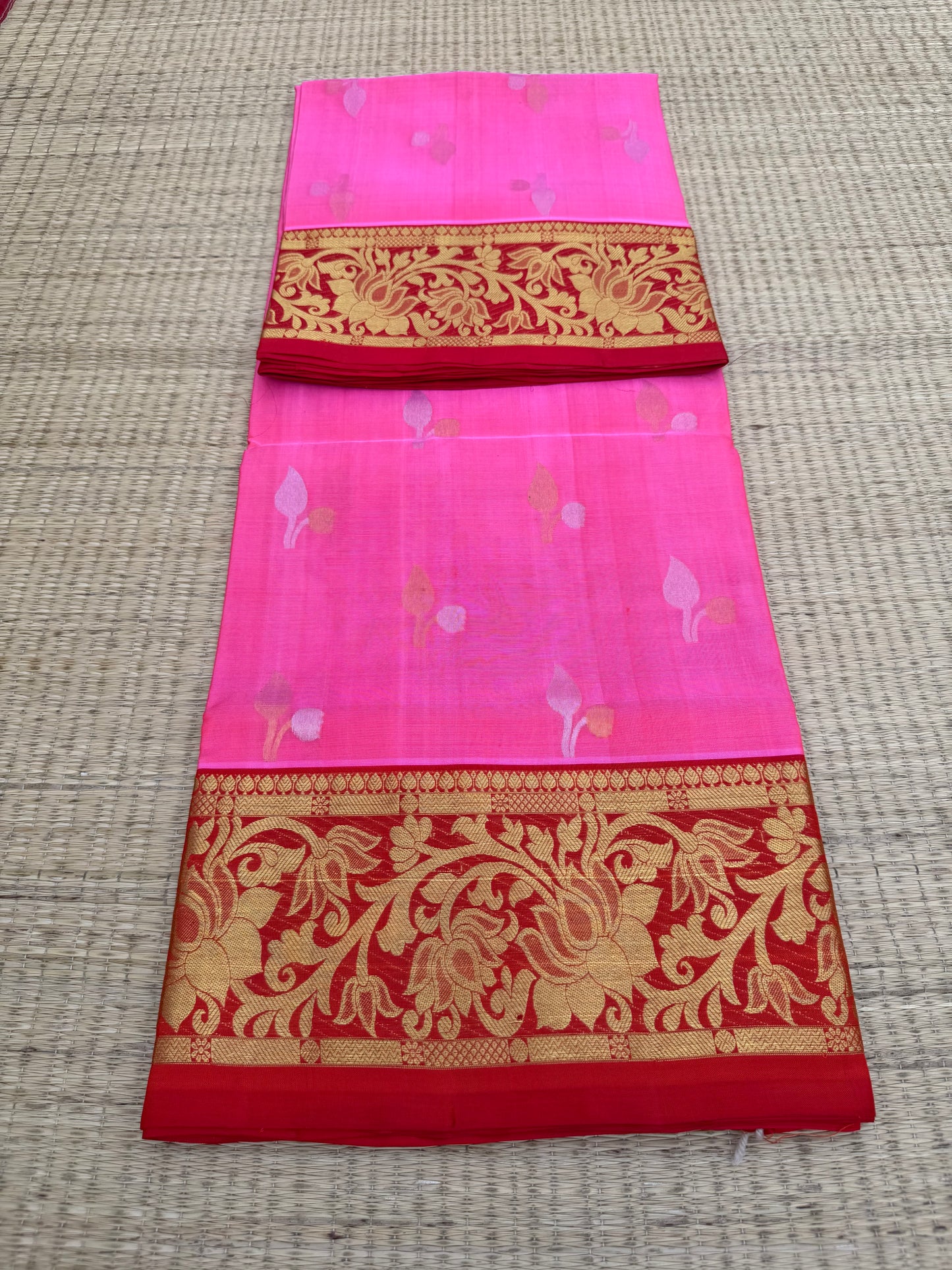 Vekatagiri pure silk jamdani saree