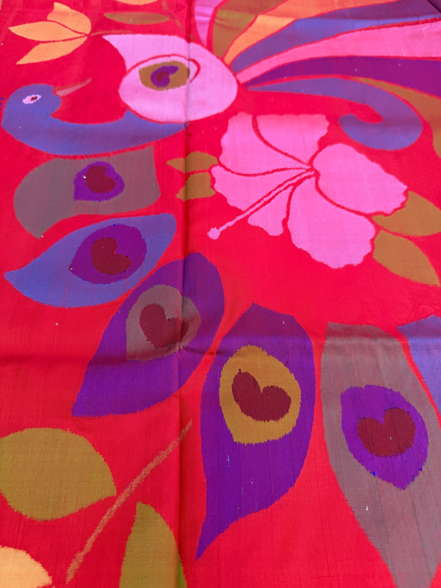 Vekatagiri pure silk jamdani saree
