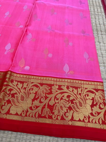 Vekatagiri pure silk jamdani saree