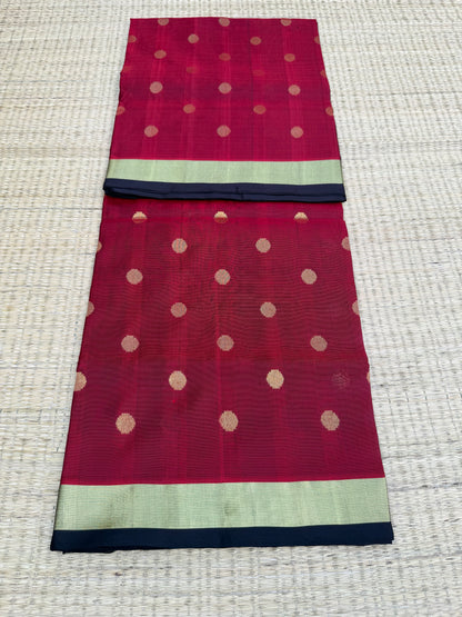 Venkatagiri pure silk jamdani saree