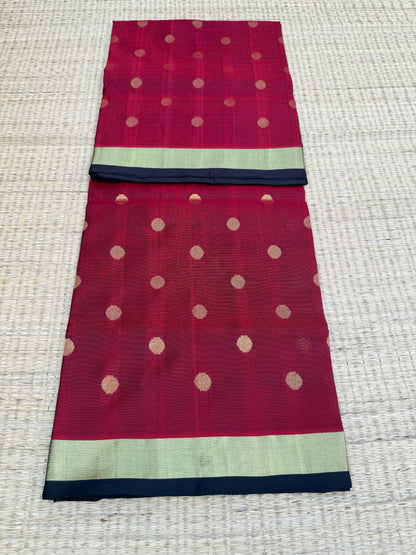 Venkatagiri pure silk jamdani saree