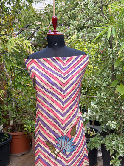 PenKalamkari Kurti Material