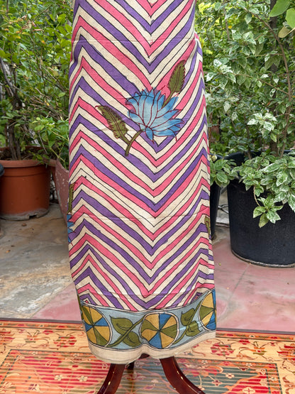 PenKalamkari Kurti Material