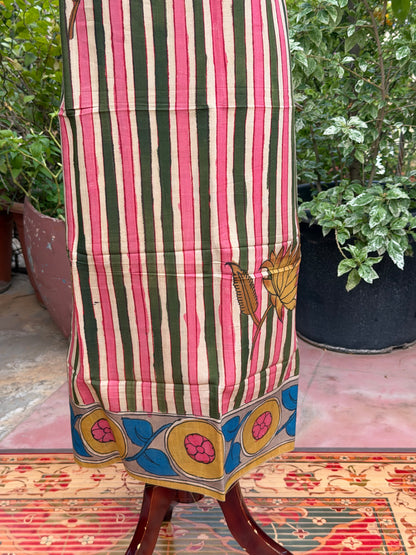 PenKalamkari Kurti Material