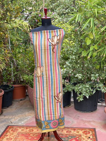 PenKalamkari Kurti Material
