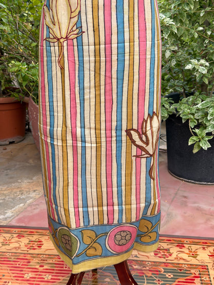 PenKalamkari Kurti Material