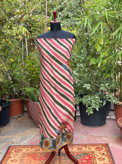 PenKalamkari Kurti Material