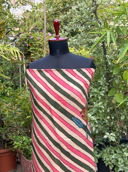 PenKalamkari Kurti Material
