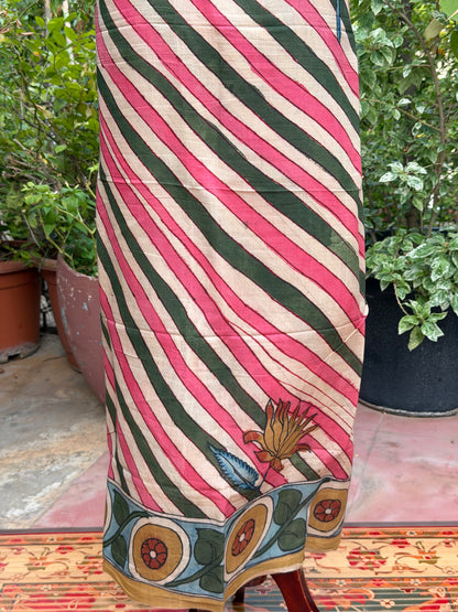 PenKalamkari Kurti Material