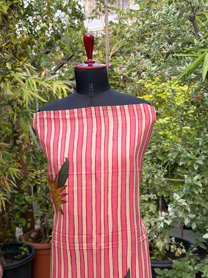PenKalamkari Kurti Material