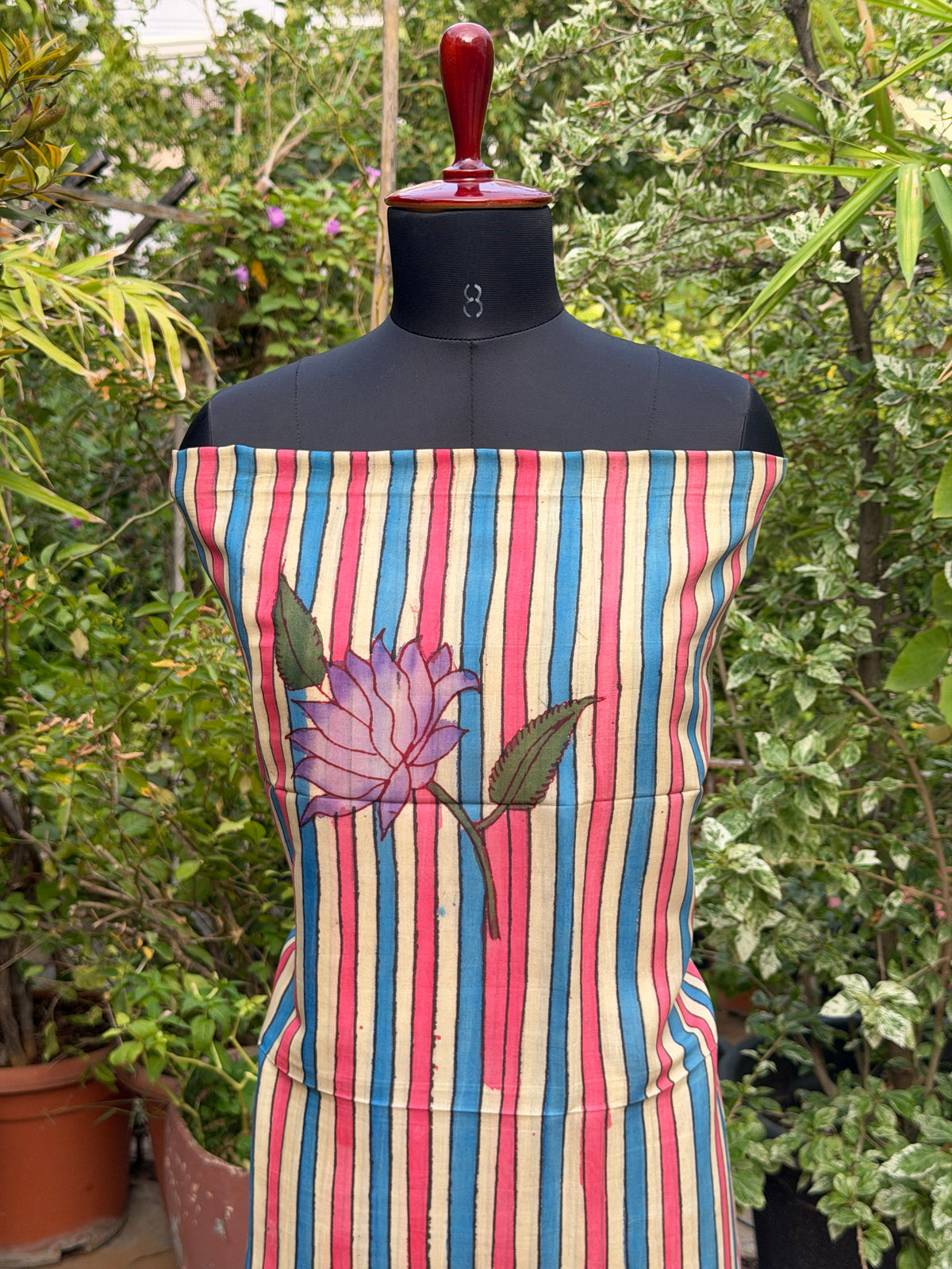 PenKalamkari Kurti Material